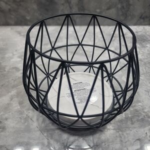 Bath and bodyworks geo marble candle holder